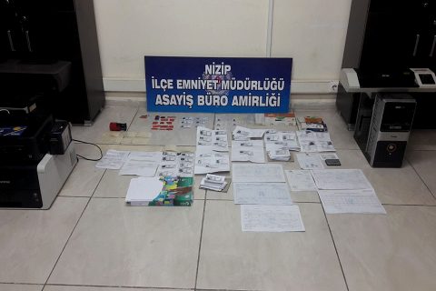 Sahtecilik yapan şebeke çökertildi