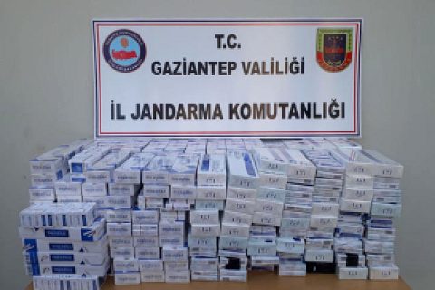 2500 kaçak sigaraya 1 gözalti
