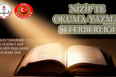 Okuma yazma seferberliği başladi