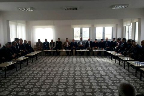 Kaymakam bilgin muhtarlar ile bir araya geldi
