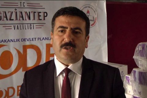 öğrencilere temizlik ürünü dağitimi