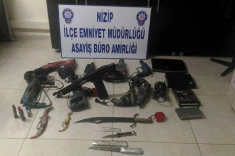 çalinti eşyalar operasyonla ele geçti