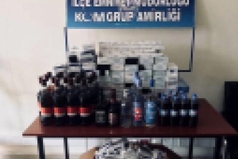 Nizip te kaçak içki operasyonu