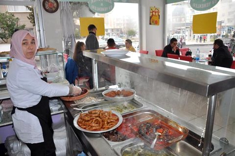 Aslim börek ve ev yemekleri hizmete başladi