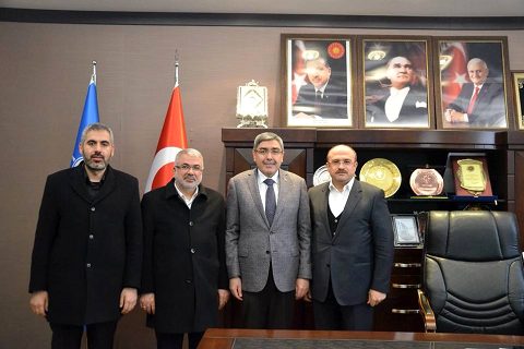 Ak parti il başkani özkeçeci ye hayirli olsun ziyareti