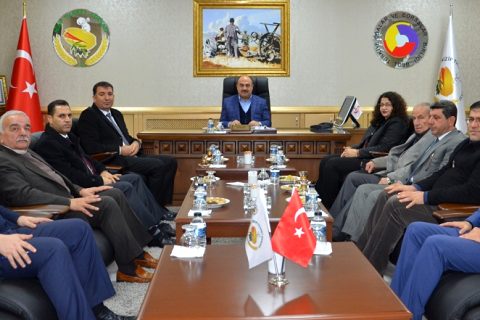 Nizip vergi dairesi nizip ticaret borsasini ziyaret etti
