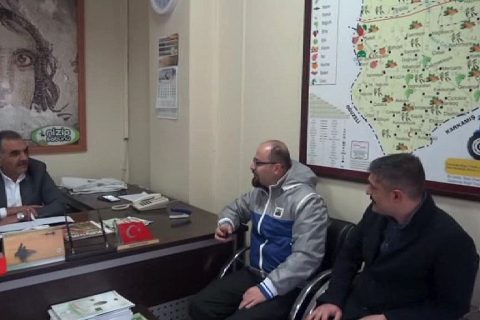 Nizip ziraat odasi ona işik tuttu
