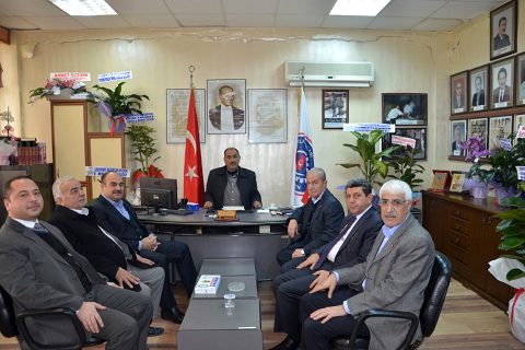 Nizip madeni sanatkarlar odasini ziyaret