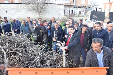 Budam atiklari parçalama kampanyasi başlatildi