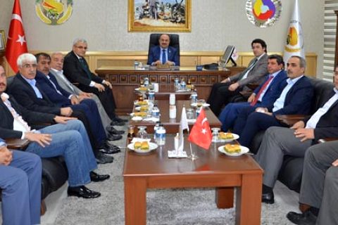 Nizip ticaret borsasina başsavci ve ağir ceza hakiminden ziyareti