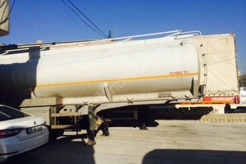 Ozaksoy otomotivden 2014 model şahin tanker dorse