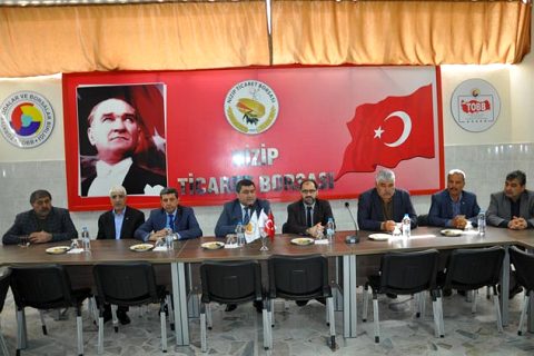 Kaymakam şahin  den fistik hali ziyareti