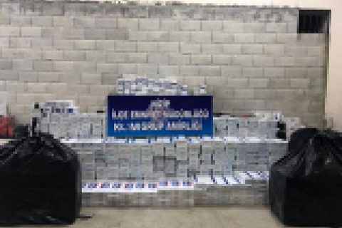 Sigara kaçakçisi polisten kaçamadi