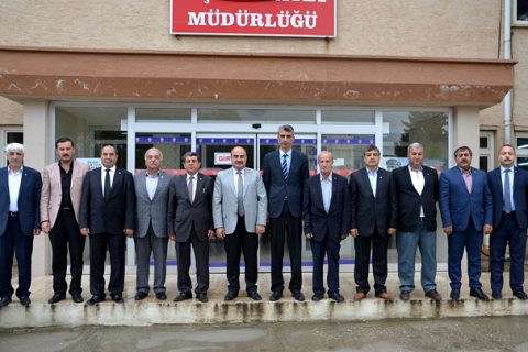 Nizip ticaret borsasi ilçe emniyet müdürlüğüne ziyaret