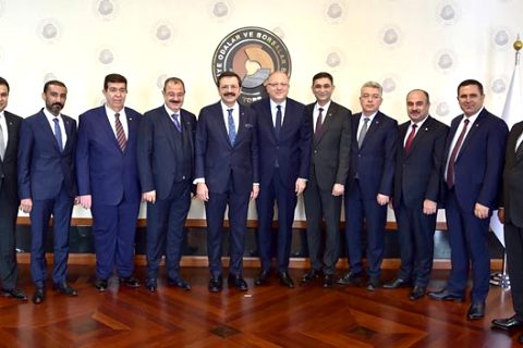 GAZİANTEP İL ve İLÇE ODABORSALARINDAN HİSARCIKLIOĞLU NA ZİYARET
