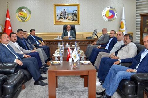 Nrt yönetimi başkan ibrahim sari ya görevlerinde başarilar diledi