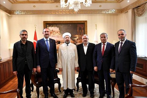 Gül ve akdoğan diyanet işleri başkani erbaş i ziyaret etti