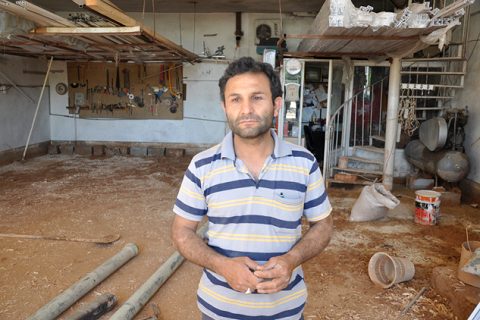 Selden zarar gören bölgeler temizleniyor