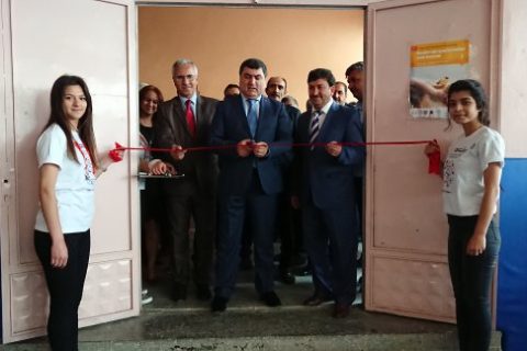 Nizip Mesleki Teknik Andolu Lisesi Tubitak 4006 bilim fuarı açılışı yapıldı.