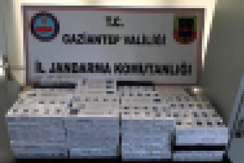 Jandarma dan kaçak sigara operasyonu