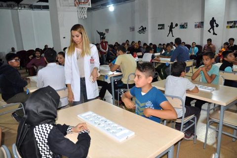 Akçakent ilkokulu  ay yildiz koleji de mangala turnuvasi düzenledi