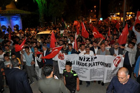Abd ve israil e tepki yürüyüşü