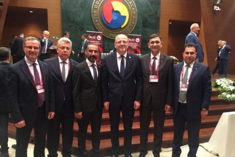 NTO Başkanı Özyurt TOBB Hizmet Şeref Belgesi Töreninde