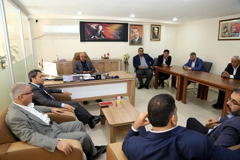 şahin ve akdoğan dan oda başkanlari na ziyaret
