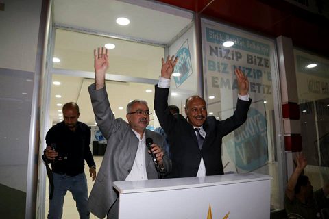 Milletvekili adayi atilgan dan skm ye ziyaret