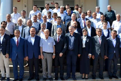Milliyetçi hareket partisi heyeti borsayi ziyaret etti