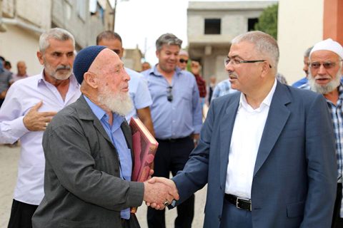 şahin ve akdoğan belde ziyaretinde