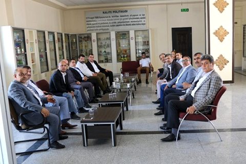 Nizip ticaret odasi bayramlaşma geleneğini bozmadi