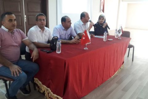 Geçici Eğitim Merkezlerinde Görev Yapan Öğretmen ve İdarecilere Mesleki Eğitim Tanıtı