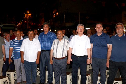 Nto demokrasi ve milli birlik günü etkinliklerine katildi