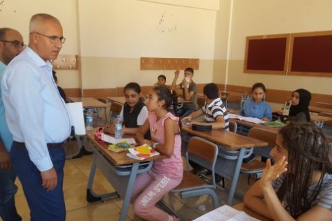 İlçe Milli Eğitim Müdür Vekili Vehbi ÖZTÜRK Enver Mebrure Okan Ortaokulu Destekleme Y