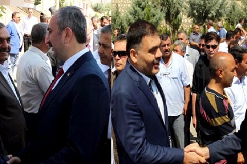 Adalet bakani abdulhamit gül nizip te