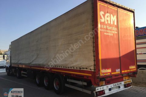 Koyuncu otomotiv'den 2007 model serin marka 13,60 tenteli dorse