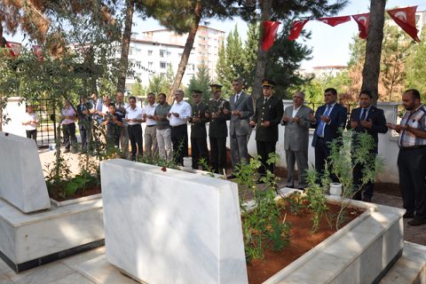 Protokol üyelerinden bayramlaşma