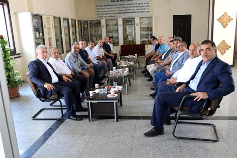 Nizip ticaret odasi nda bayramlaşma töreni