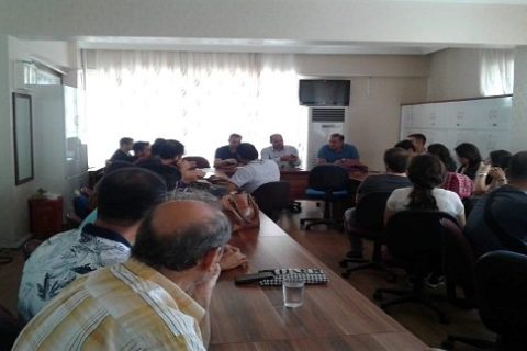 İlçe Milli Eğitim Şube Müdürümüz Mehmet DEMİR Mevlana Mesleki ve Teknik Anadolu Lises