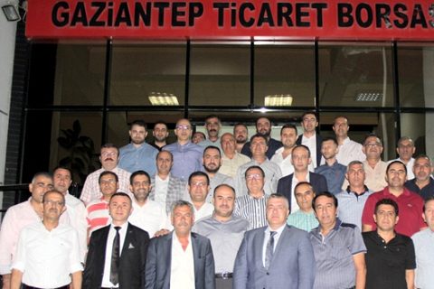 Başkan ibrahim sari bulgur sektörüne yönelik işbirliği ve istişare toplantisina katil