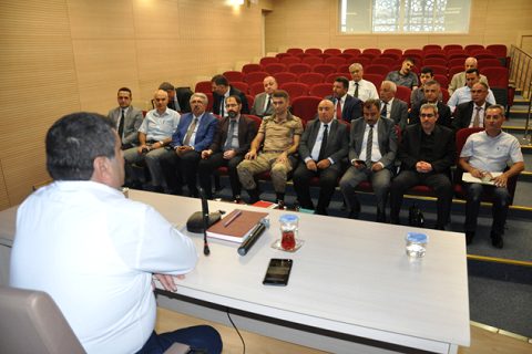 Sifir atik projesi tanitim toplantisi düzenlendi