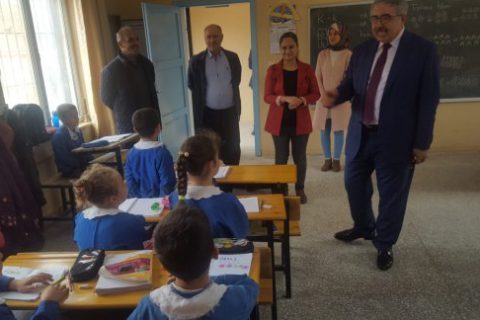 İlçe Milli Eğitim müdürümüz Sayın Cengiz GÜNDEŞ´in  Boyluca İlkokulu ziyareti