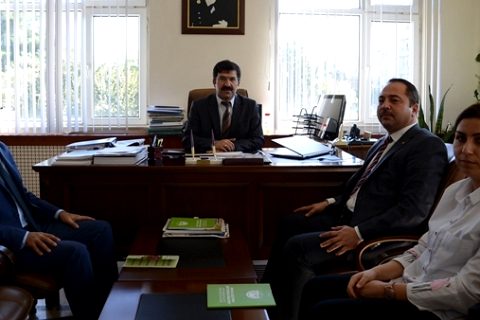 Antep fistiği araştirma entitüsü müdürü dr nevzat aslani ziyaret ettik