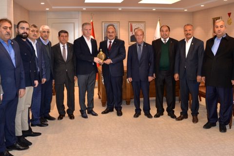 Nizip ticaret borsasi gaziantep valisi davut gül ü ziyaret etti