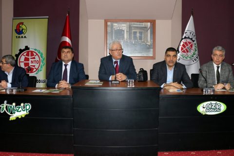 NTO’da Nizip Organize Sanayi Bölgesi Kura Çekimi Yapıldı