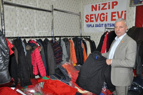 Sevgi evinden ihtiyaç sahiplerine yardim
