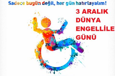 Başkan ibrahim sari dan dünya engelliler günü mesaji