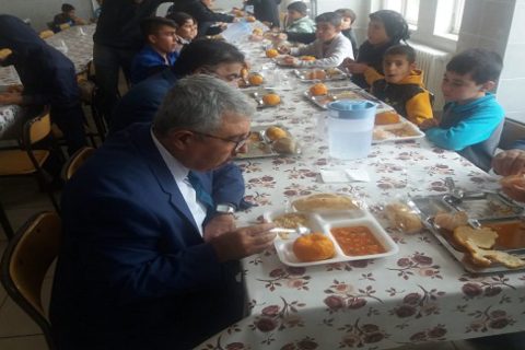 İlçe Milli Eğitim Müdürümüz Sayın Cengiz GÜNDEŞ, Mustafa Özkaya İlkokulu ve Ortaokulu
