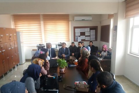 Nizip Kaymakamı Sayın Kemal ŞAHİN ve İlçe Milli Eğitim Müdürümüz Sayın Cengiz GÜNDEŞ 